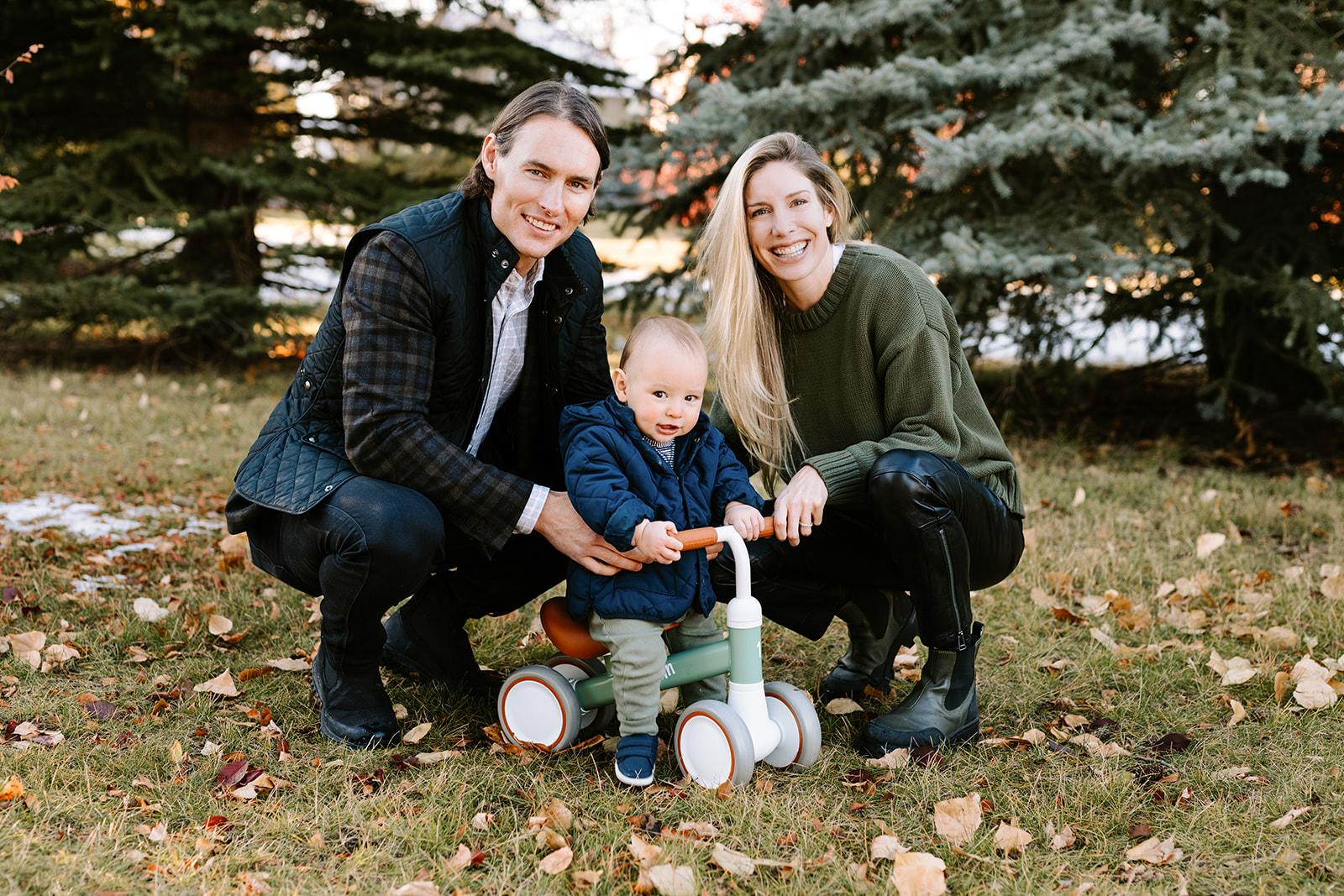 Gillian & Coleman's Calgary Family & Engagement Session