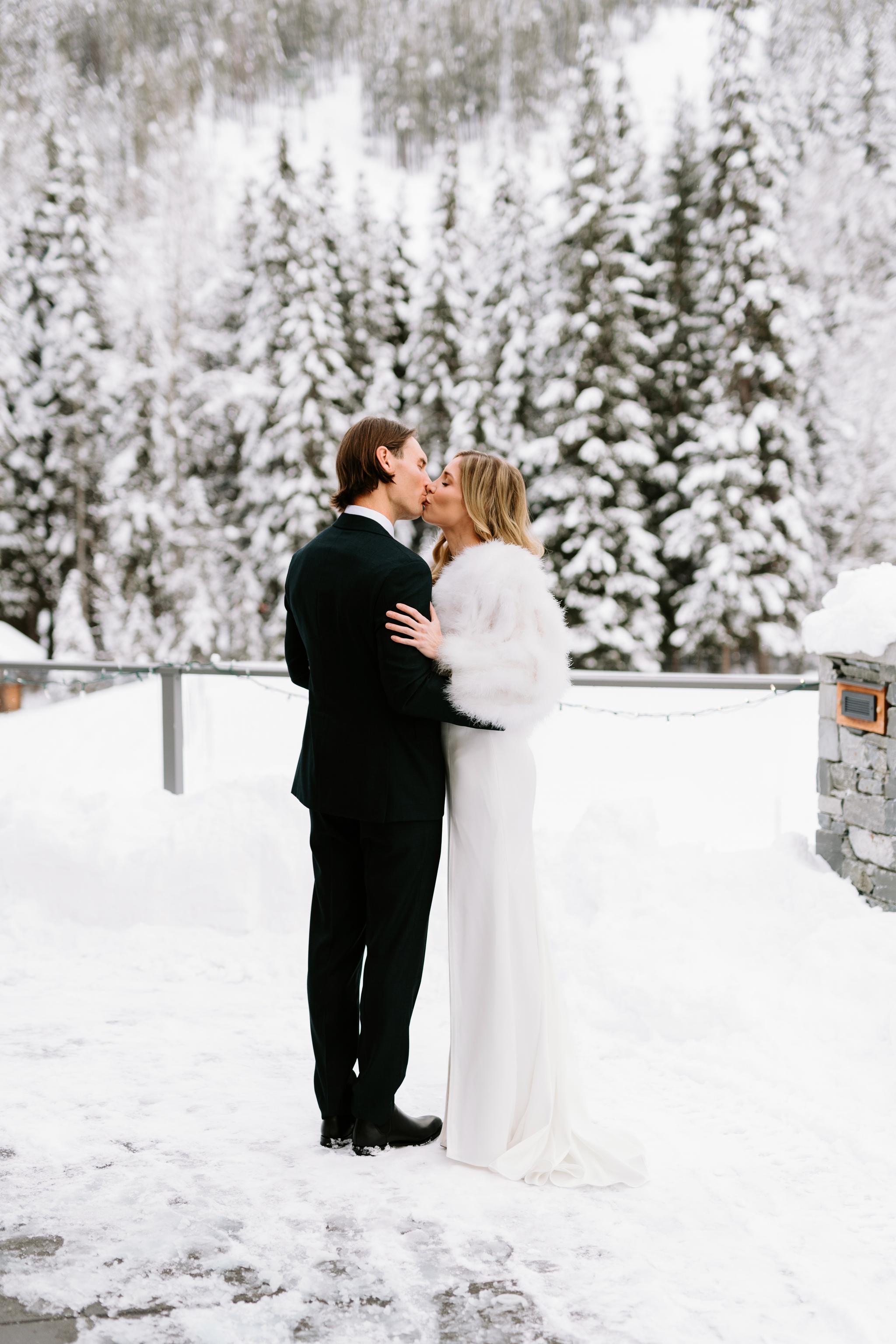 Gillian & Coleman | Panorama Winter Wedding