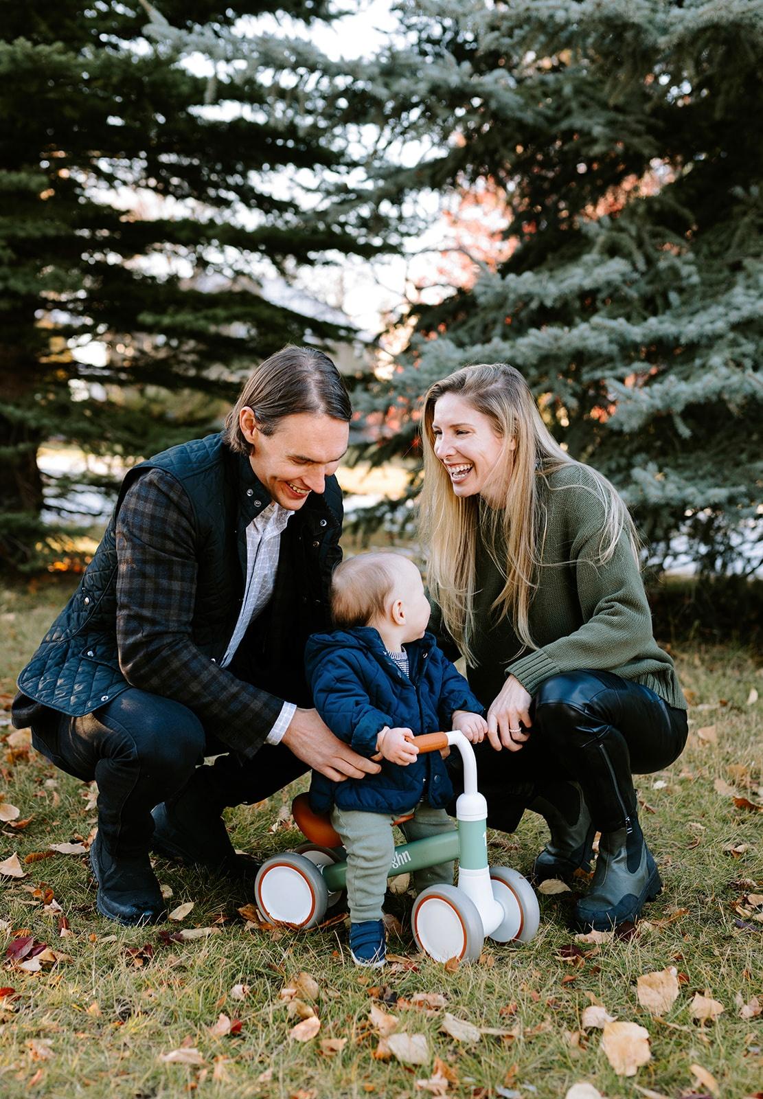 Gillian & Coleman's Calgary Family & Engagement Session