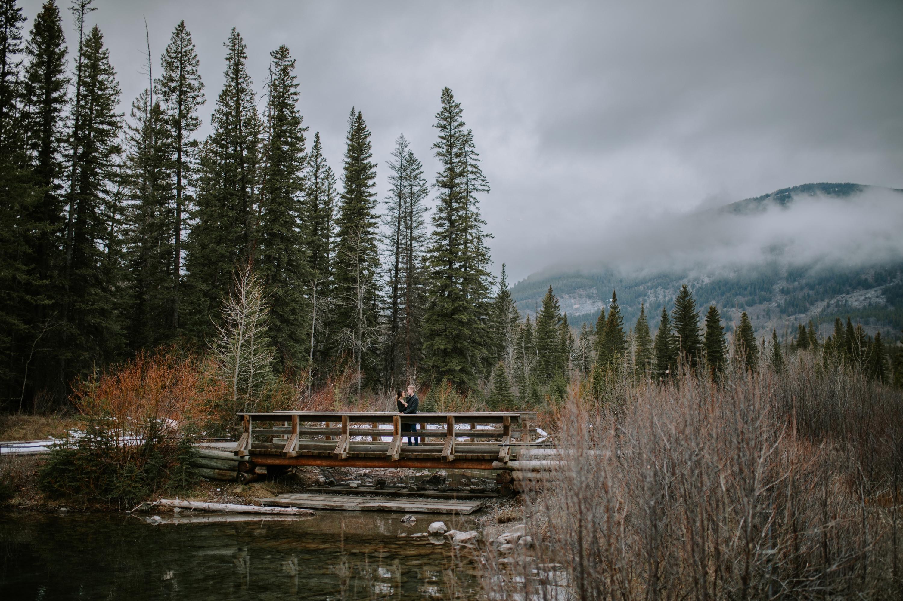 Evening Canmore & Kananaskis Engagement Session