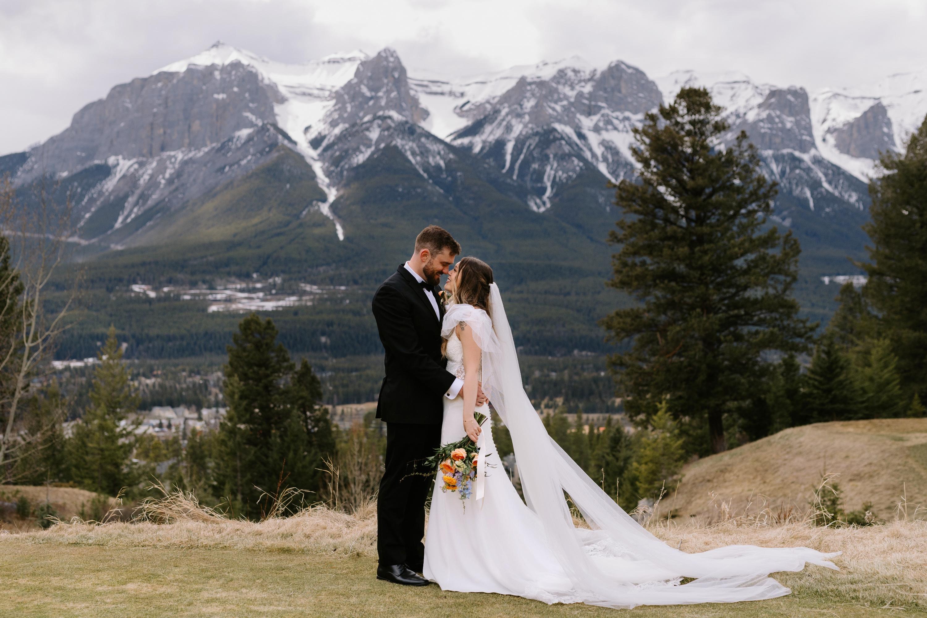 Katelyn & David | Silvertip Resort Wedding, Canmore, Alberta